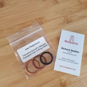 Gear Oil Change Package (Gaydon-era)